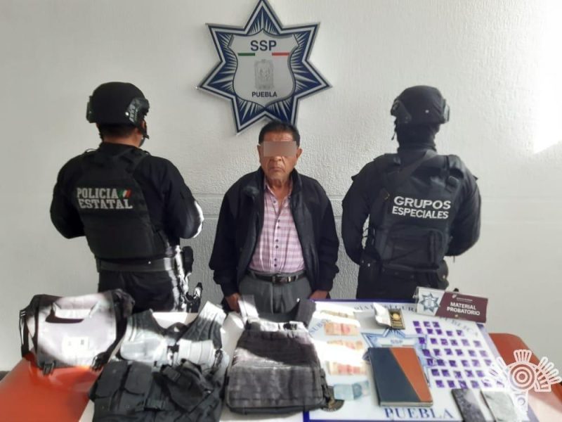Policía Estatal detiene a presunto operador de La Patrona
