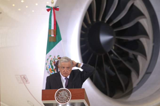 No podemos rematar el avión presidencial: AMLO