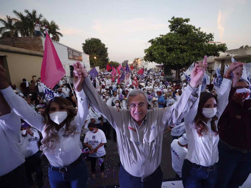 Cierra Rocha Moya campaña en Mocorito
