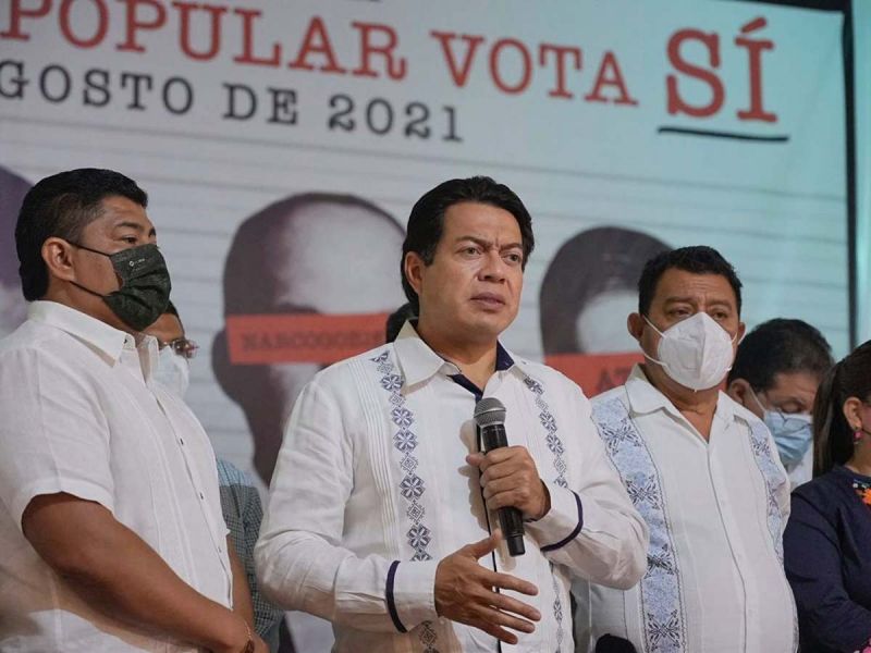 Delgado reacciona a rechazo de periodo extraordinario y caso Sansores