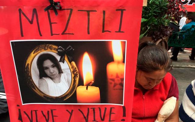 Pide la ’28 de Octubre’ intervención de Barbosa para esclarecer asesinato de Meztli Sarabia