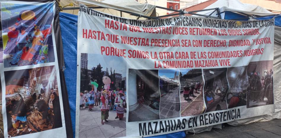 Artesanos mazahuas ignorados en la CDMX piden ayuda al Gobierno Federal