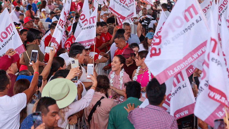 Impulso al campo es sello de la 4T, destaca Sheinbaum desde Lázaro Cárdenas, Michoacán