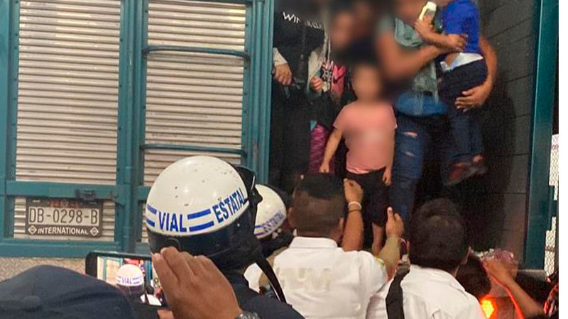 INM rescata a 256 migrantes en Oaxaca