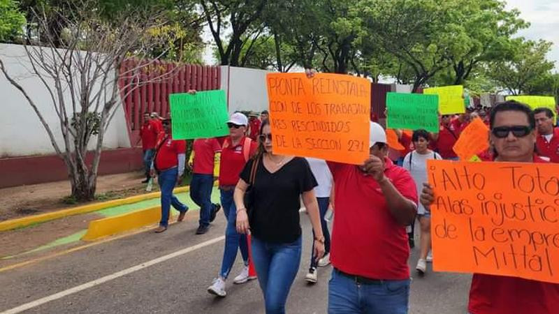 Sindicato minero deja a su suerte a 53 trabajadores despedidos de ArcelorMittal en LC