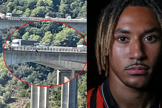 A salvo Beka Beka, el jugador del Niza que amenazó con suicidarse desde un puente en Francia