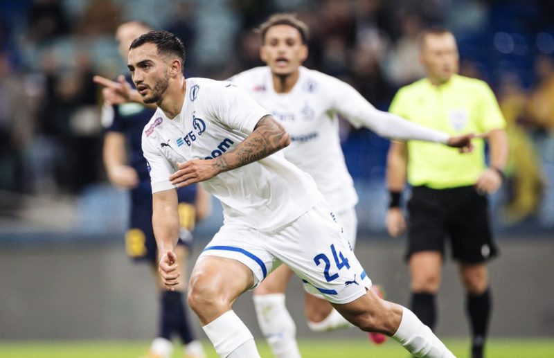 Luis Chávez anota su primer gol en Rusia con el Dinamo Moscú