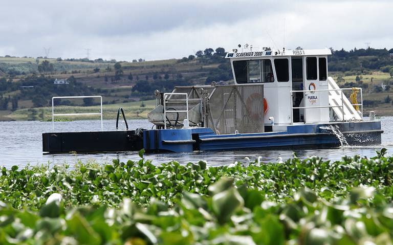 Saneamiento de Valsequillo es imposible, pese a permanencia de barcos: Medio Ambiente