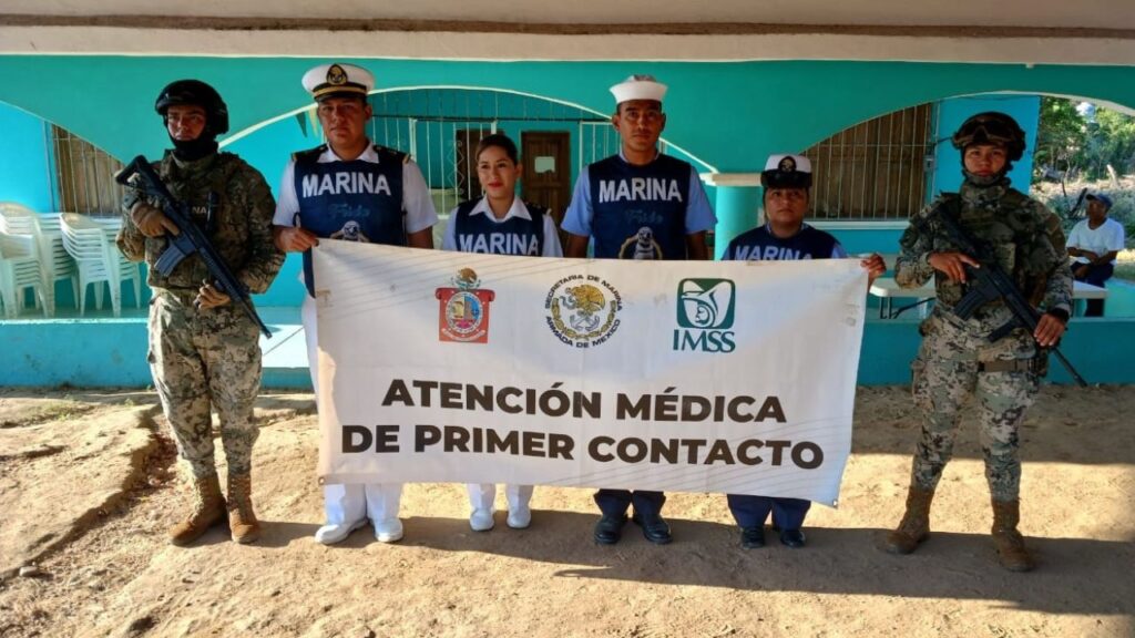 SEMAR brinda atención médica de primer contacto a más de 134 mil personas en lugares de difícil acceso