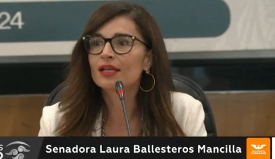 La senadora Laura Ballesteros de Movimiento Ciudadano ha señalado la grave situación de escasez de agua
