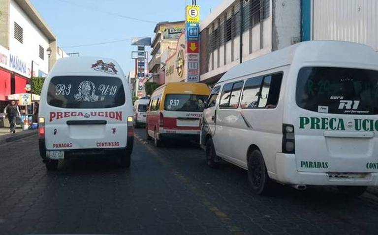 Pide CTM en Tehuacán operativos permanentes para regular unidades del servicio público