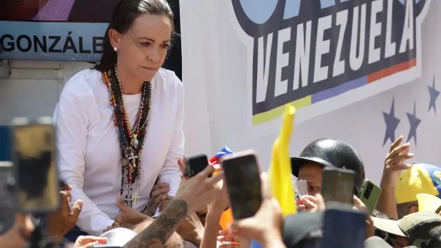 María Corina Machado, líder opositora venezolana, es nominada al Václav Havel de Derechos Humanos