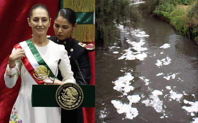 Claudia Sheinbaum ve urgente sanear el Atoyac por altos niveles de contaminación