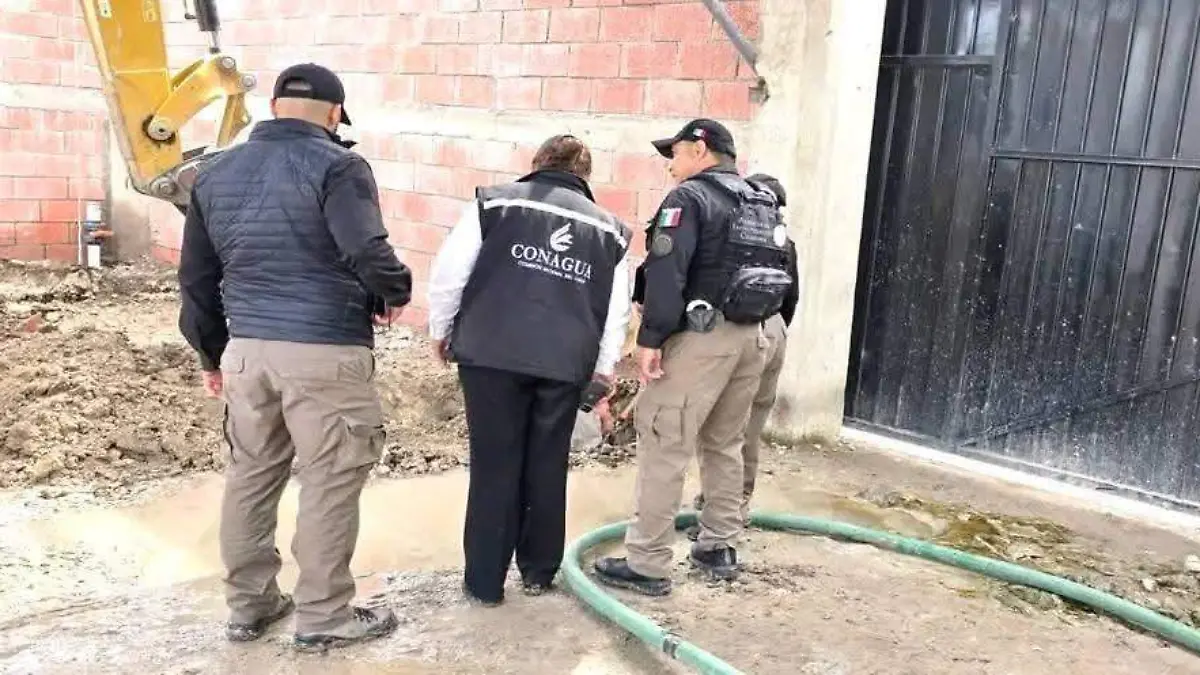 Clausura Conagua otro pozo clandestino en Tehuacán; abastecía pipas ilegalmente