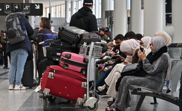 Crisis aérea en Medio Oriente: vuelos cancelados tras escalada militar entre potencias