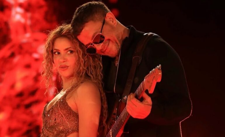 Sanz respalda a Shakira en su histórica nominación al Rock & Roll Hall of Fame