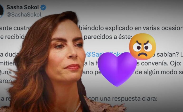 Sasha Sokol rompe el silencio: su polémica respuesta tras acusaciones de revictimización