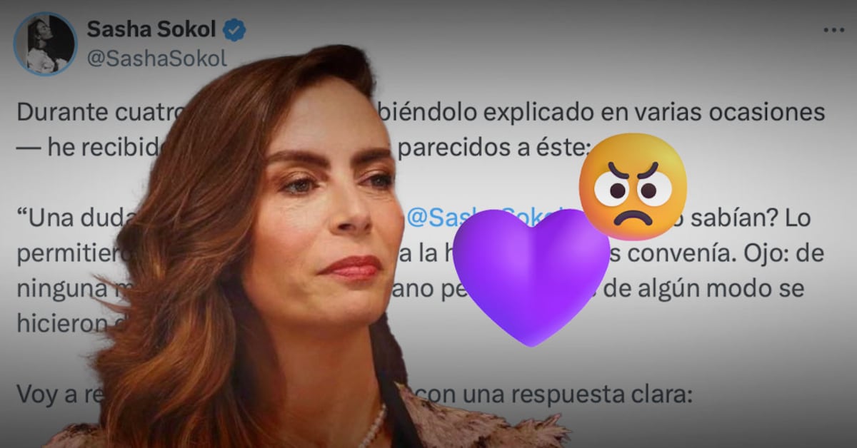 Sasha Sokol rompe el silencio: su polémica respuesta tras acusaciones de revictimización